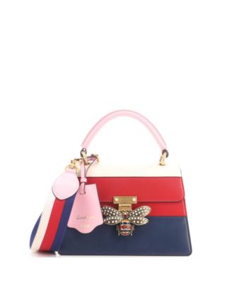 Pre-Owned Gucci маленькая сумка с верхними ручками Queen Margaret в цветном блоке