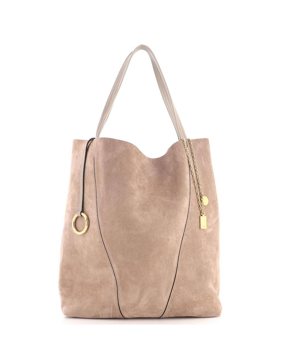 Pre-Owned Chloe большая сумка-тоут Spin из замши