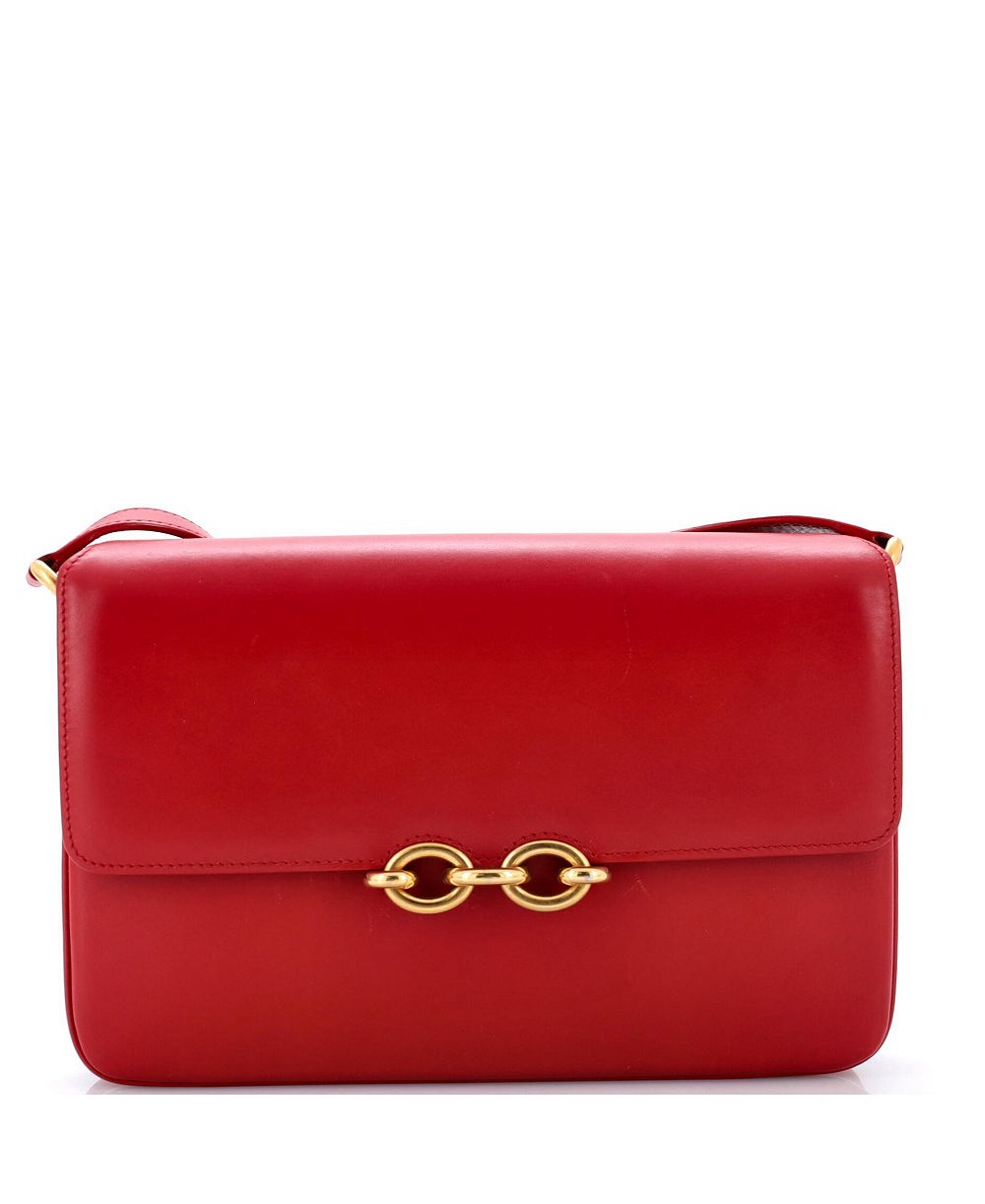 Pre-Owned Saint Laurent кожаная сумка через плечо Medium Le Maillon