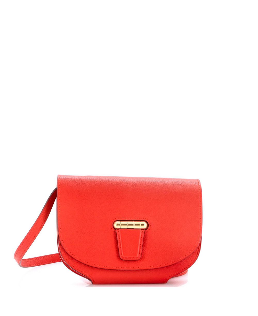 Сумка-кроссбоди Pre-Owned HERMÉS Mini Convoyeur из кожи Evercolor