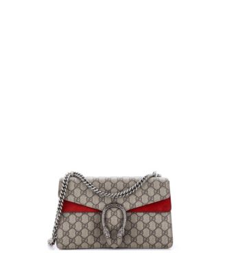 Pre-Owned Gucci Маленькая сумка через плечо Dionysus GG из лакированной ткани
