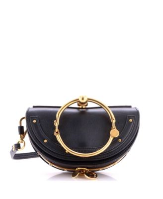 Pre-Owned Chloe Mini Nile Crossbody Bag Leather