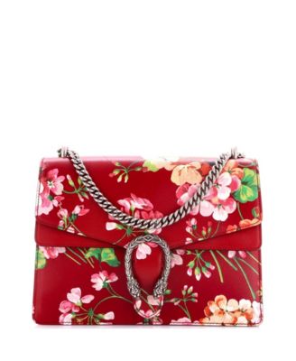 Сумка-кроссбоди Gucci Dionysus Blooms с принтом и цепочкой, 11.5"W x 8"H x 4"D (Pre-Owned)