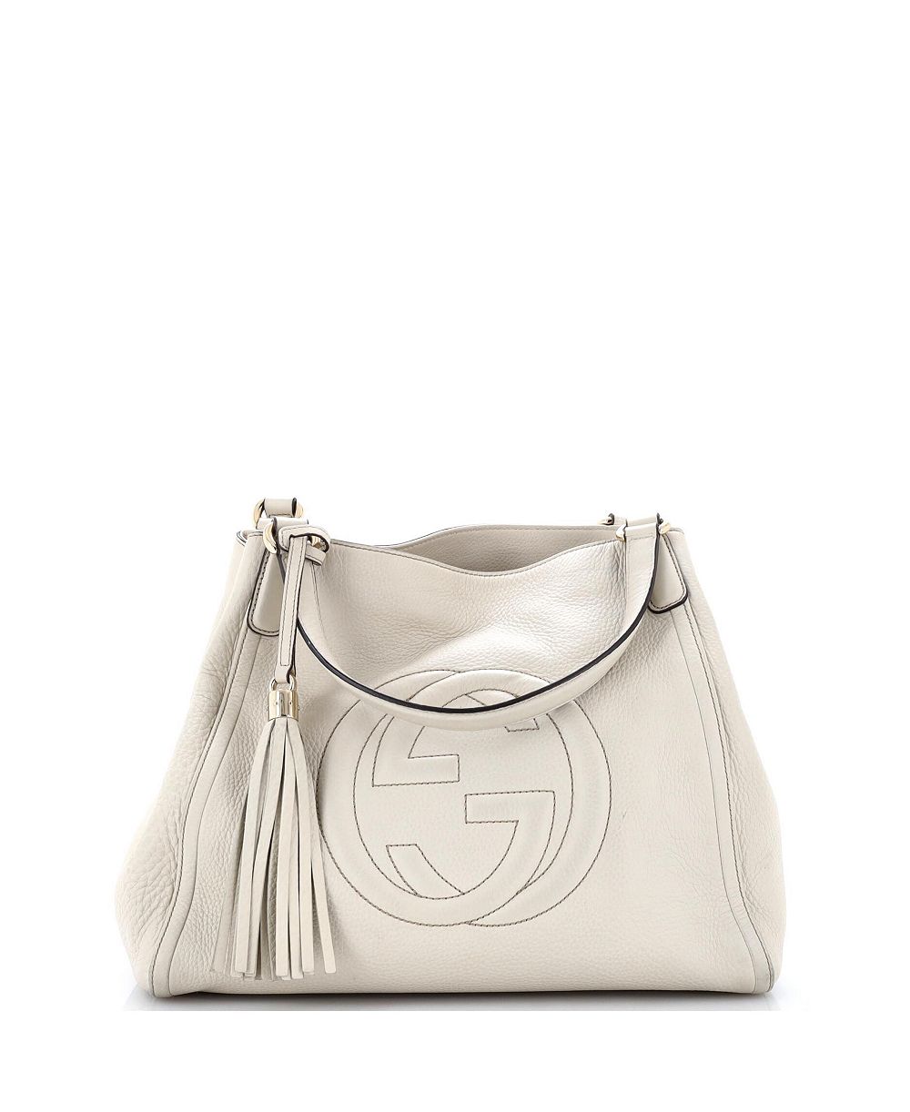 Pre-Owned Gucci Medium Soho Shoulder Bag Leather