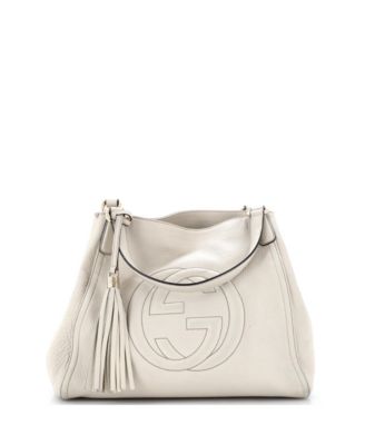Pre-Owned Gucci Medium Soho Shoulder Bag Leather