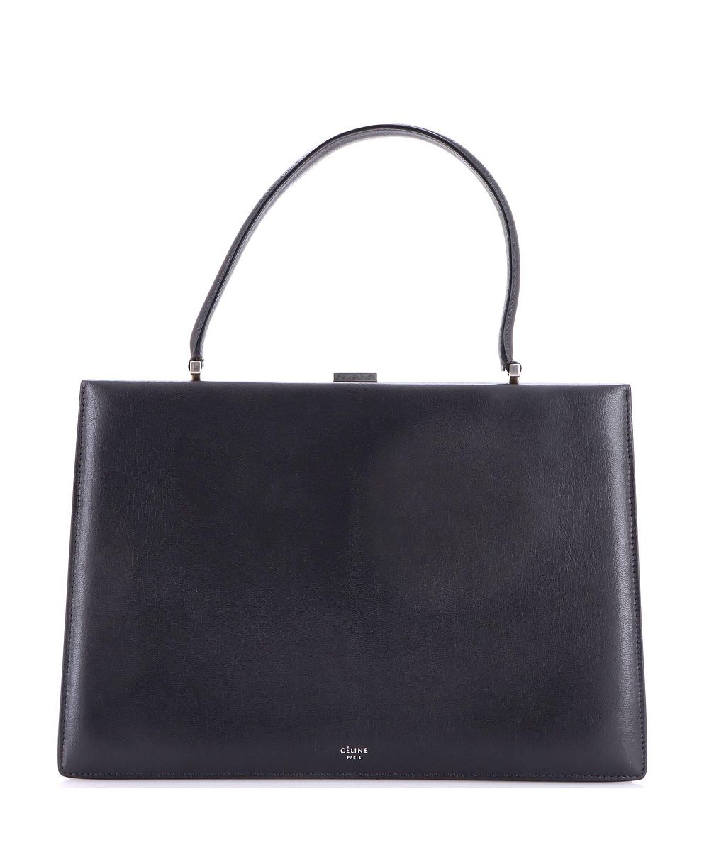 Pre-Owned Celine средняя кожаная сумка-саквояж с верхней ручкой