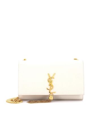 Pre-Owned Saint Laurent Classic Monogram Tassel Small Crossbody Bag