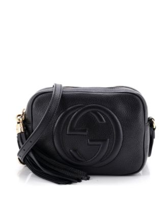 Pre-Owned Gucci Small Soho Disco Leather Crossbody Bag