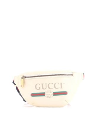 сумка-кроссбоди из кожи с принтом и логотипом gucci (pre-owned)