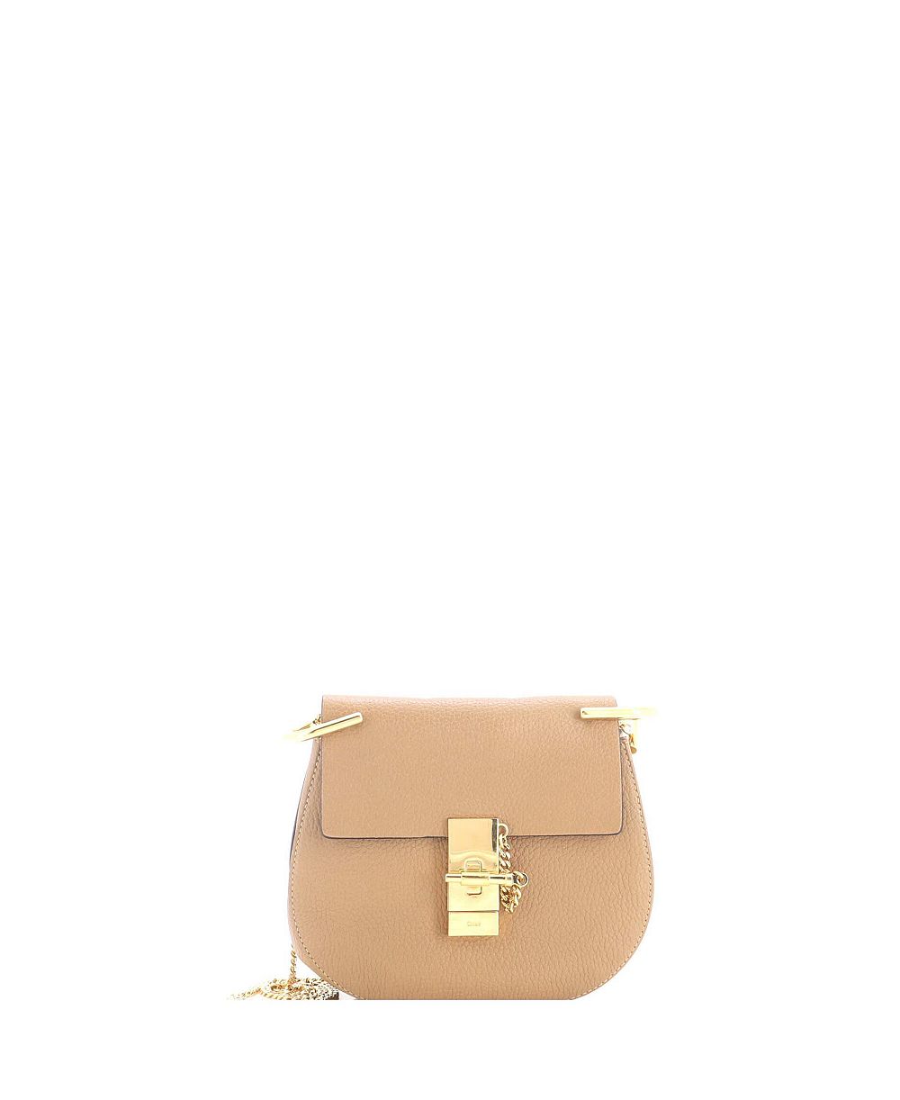 Pre-Owned Chloe маленькая кожаная сумка через плечо Drew с поворотным замком