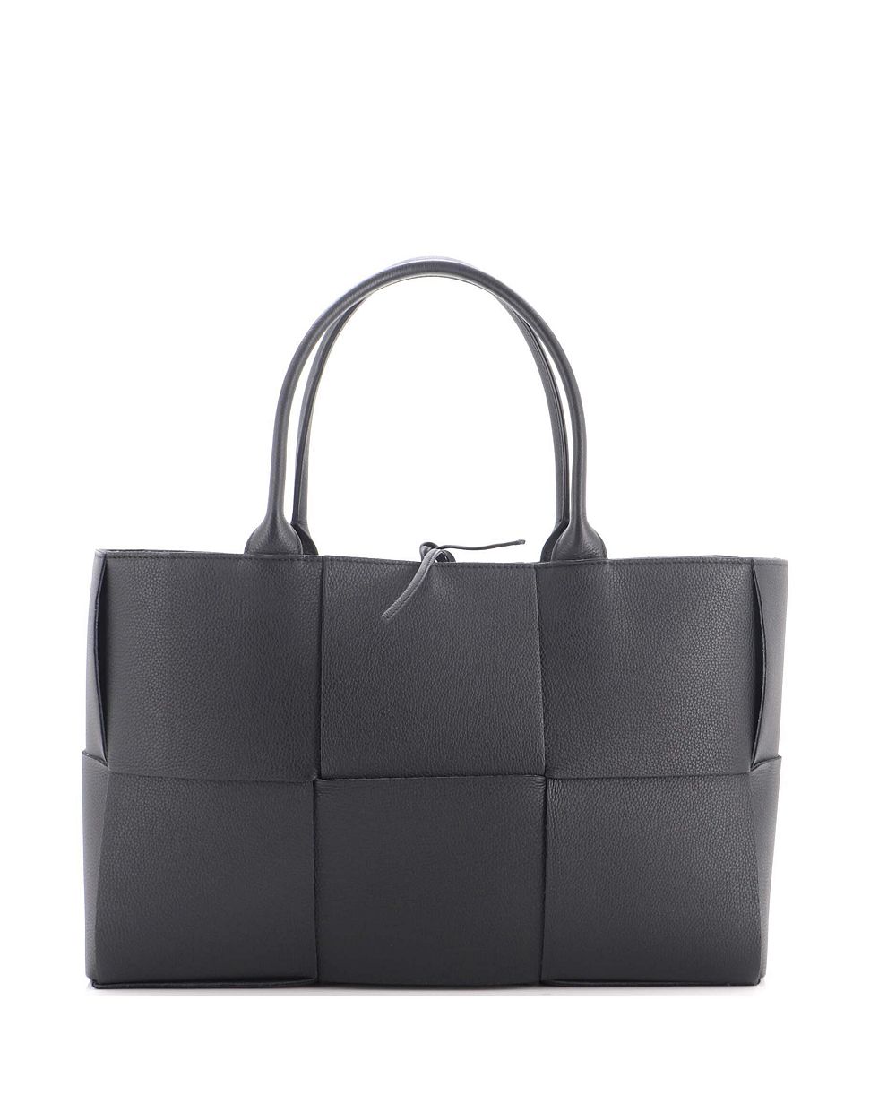 сумка-тоут arco medium intrecciato из кожи bottega veneta (pre-owned)