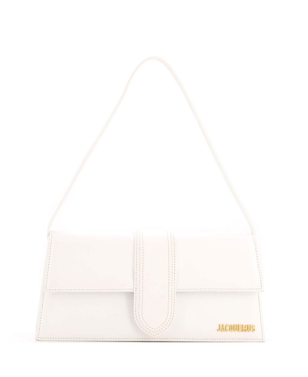 Б/у кожаная сумка Jacquemus Le Bambino с верхней ручкой