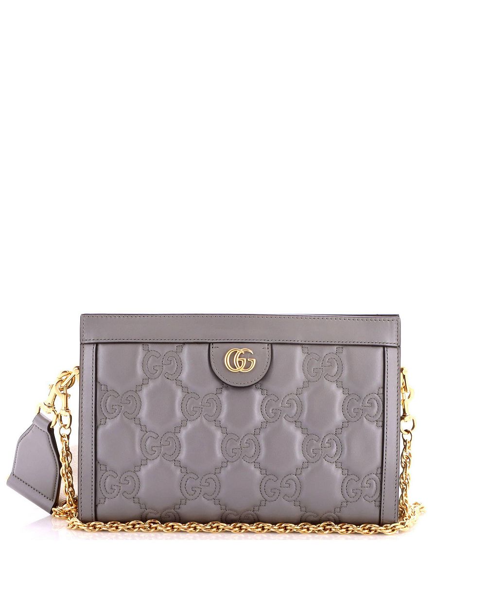 Pre-Owned Gucci маленькая сумка через плечо GG Matelasse из кожи