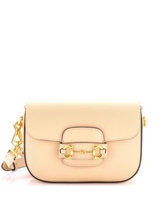 Б/у сумка Gucci Mini Horsebit 1955 через плечо из кожи