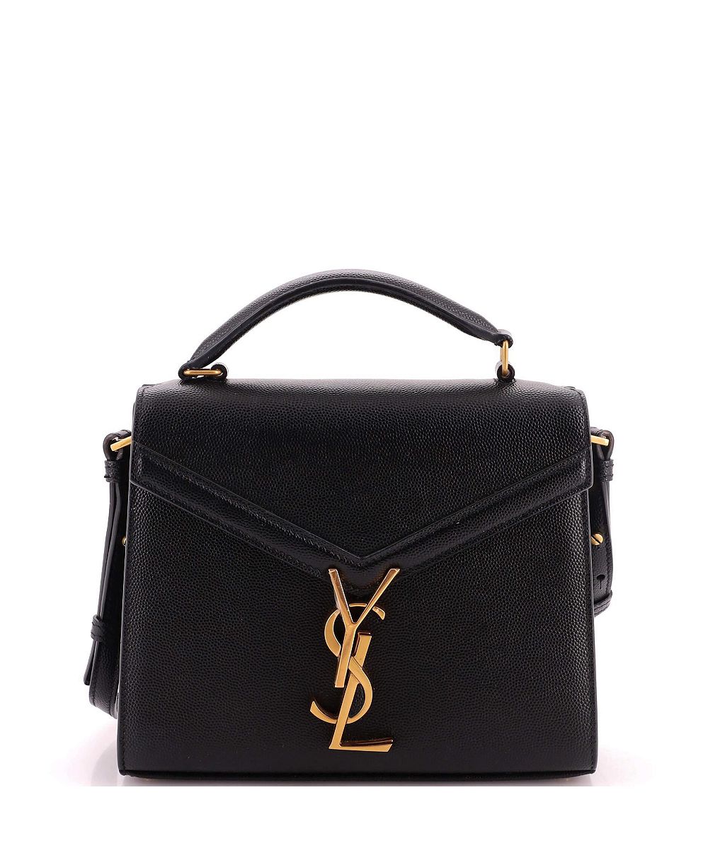 Pre-Owned Saint Laurent Cassandra мини-сумка с верхними ручками из кожи