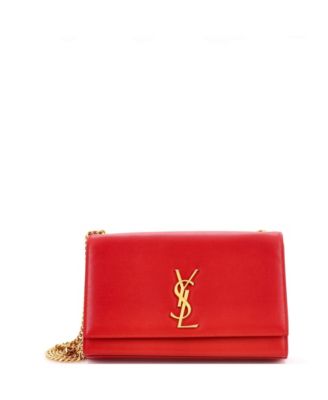 Б/у сумка Saint Laurent Classic Monogram среднего размера через плечо из кожи