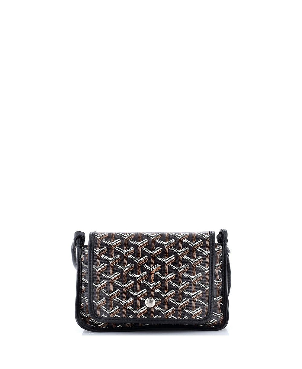 Pre-Owned Goyard кошелек-клатч Plumet из лакированной ткани с ремешком через плечо