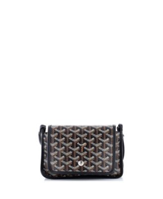 Pre-Owned Goyard Plumet Crossbody Coated Canvas Clutch Wallet