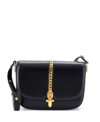 сумка через плечо sylvie 1969 small из кожи gucci (pre-owned)