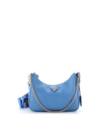 Pre-Owned Prada Small Re-Edition 2005 Shoulder Bag Saffiano Leather