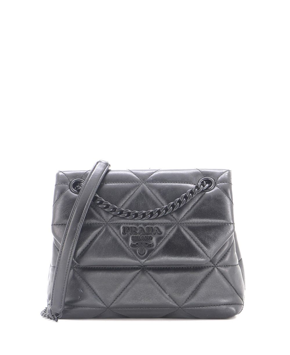 Pre-Owned Prada Spectrum Quilted Nappa Leather Chain Strap Crossbody Shoulder Bag