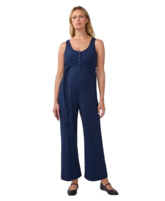 Ingrid + Isabel Women's Ingrid + Isabel Sleeveless Wide Leg Knit Jumpsuit
