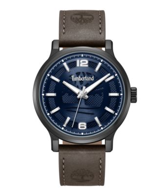 Timberland Мужские кварцевые аналоговые часы, кожа, 43 мм