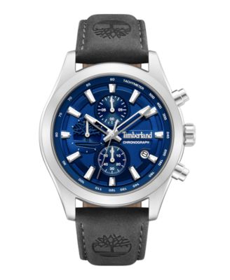 Timberland мужские хронографы Ashmont Sport, кожаный ремешок, 44 мм