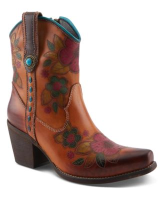 Женские ботильоны L'Artiste Spring Step Cahoots с цветочной вышивкой