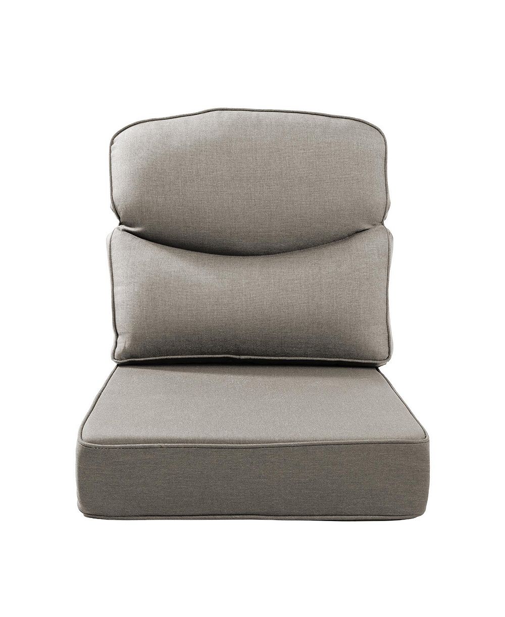 Bellefurn Luxury Smile 24x24x6 наружные подушки, водостойкие глубокие подушки из олефина для плетеной садовой мебели и диванов