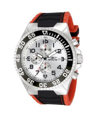 Invicta мужские кварцевые часы Pro Diver с резиновым ремешком, водонепроницаемость 100 метров, 52мм