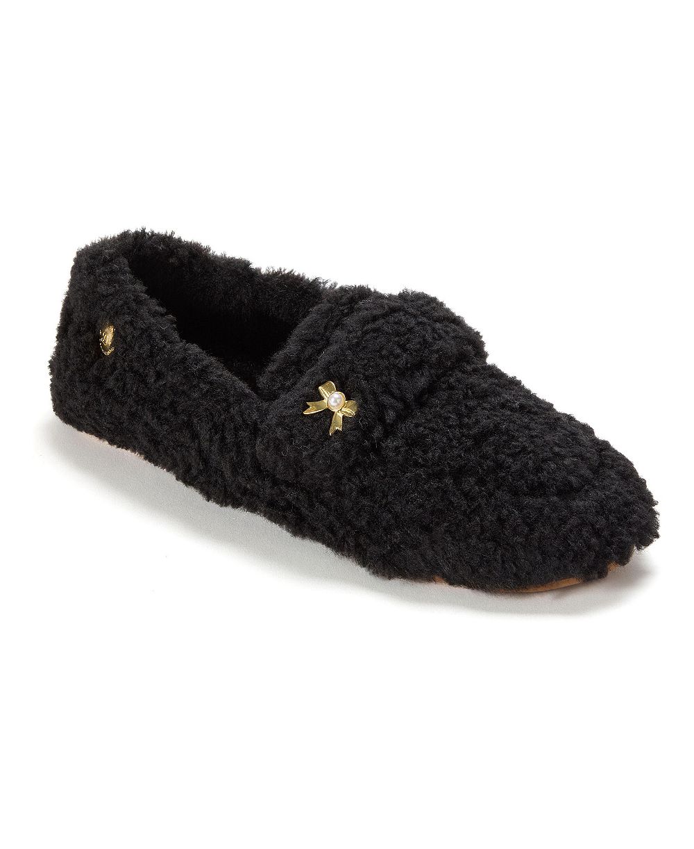 Dearfoams Women's Madeline Luxe Teddy Loafer