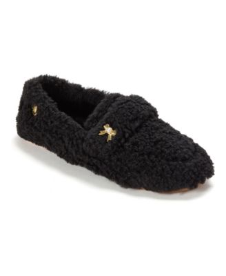 Dearfoams Women's Madeline Luxe Teddy Loafer