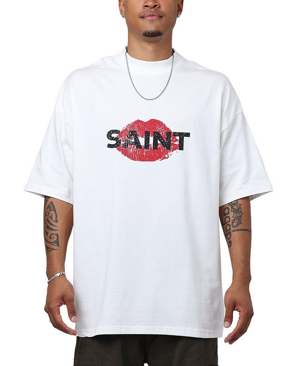 SAINT MORTA Men's Love Helpline Mock T-Shirt
