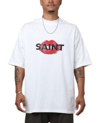 SAINT MORTA Men's Love Helpline Mock T-Shirt