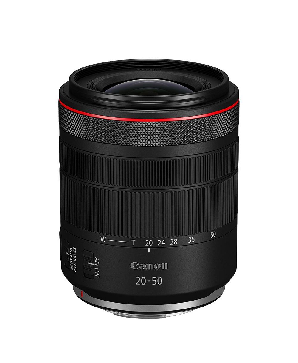Объектив Canon RF 20-50mm f/4 L IS USM PZ с силовым зумом для крепления Canon RF