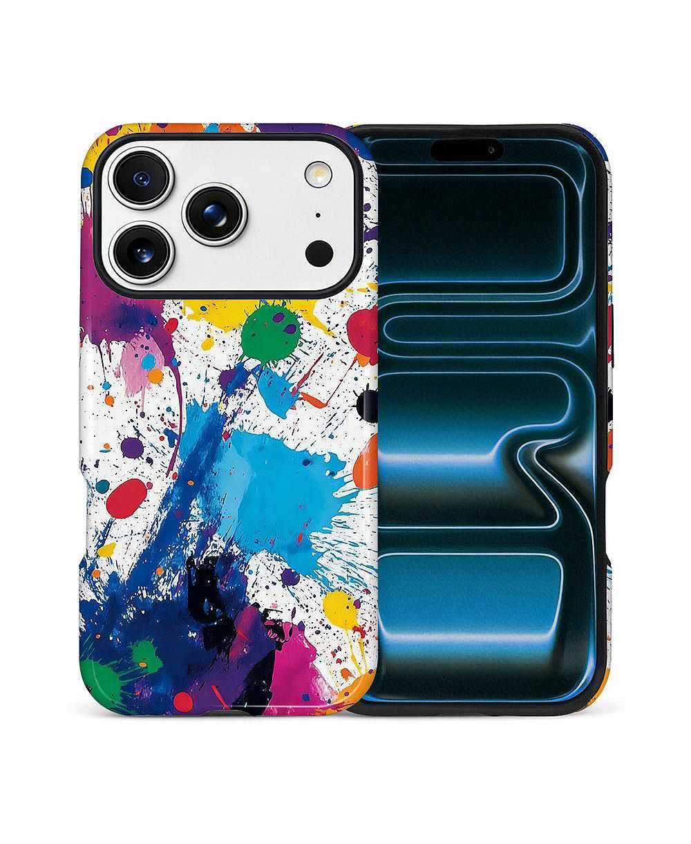 Чехол для телефона LISEN для Apple iPhone 17 Pro, 2-слойный, цветной всплеск
