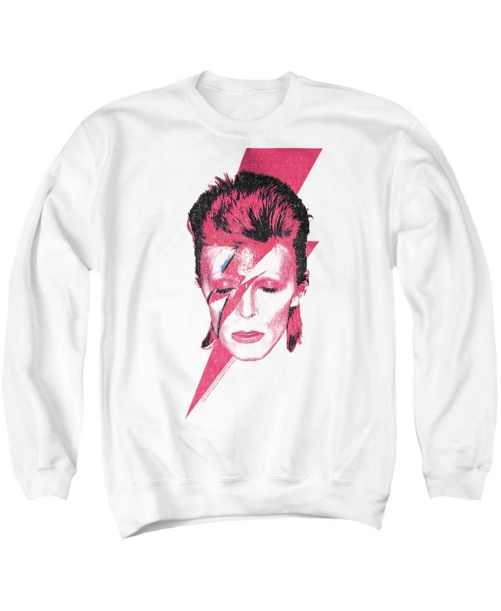 David Bowie мужской лонгслив с круглым вырезом и графическим принтом Aladdin Sane