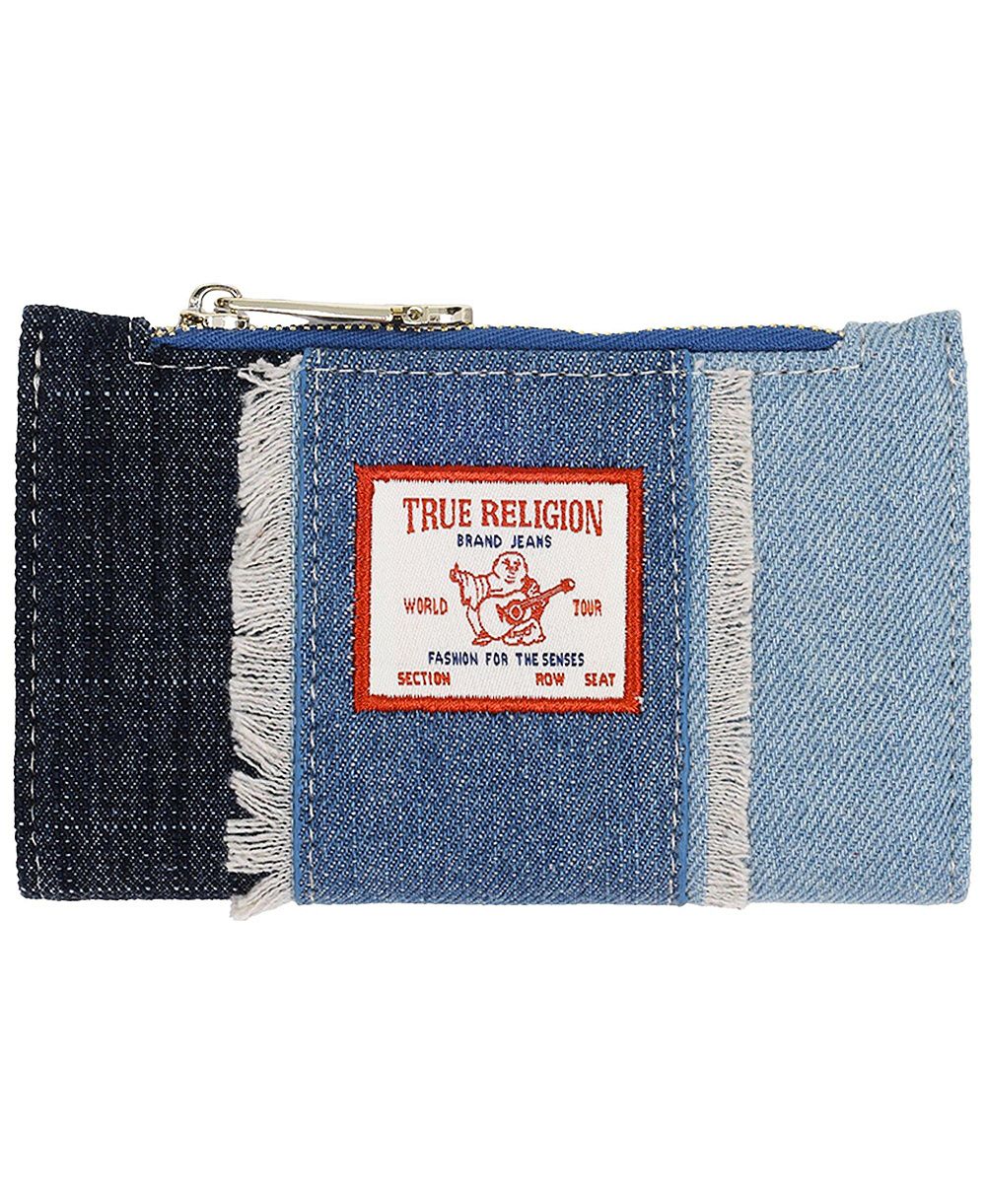 True Religion Colin мини-кошелек из джинсовой ткани с аппликацией