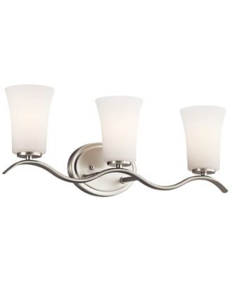 Kichler Armida 23" Wide Brushed Nickel 3-Light Bath Light