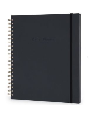 DANRONG Undated Daily Planner Hourly Schedule Habit Tracker To Do List Hardcover Notebook