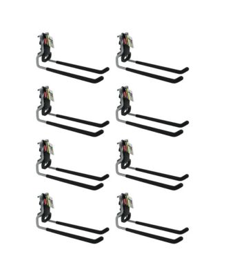 Rubbermaid FastTrack Wall Mounted Garage Storage Utility Multi Hook (8 Pack)