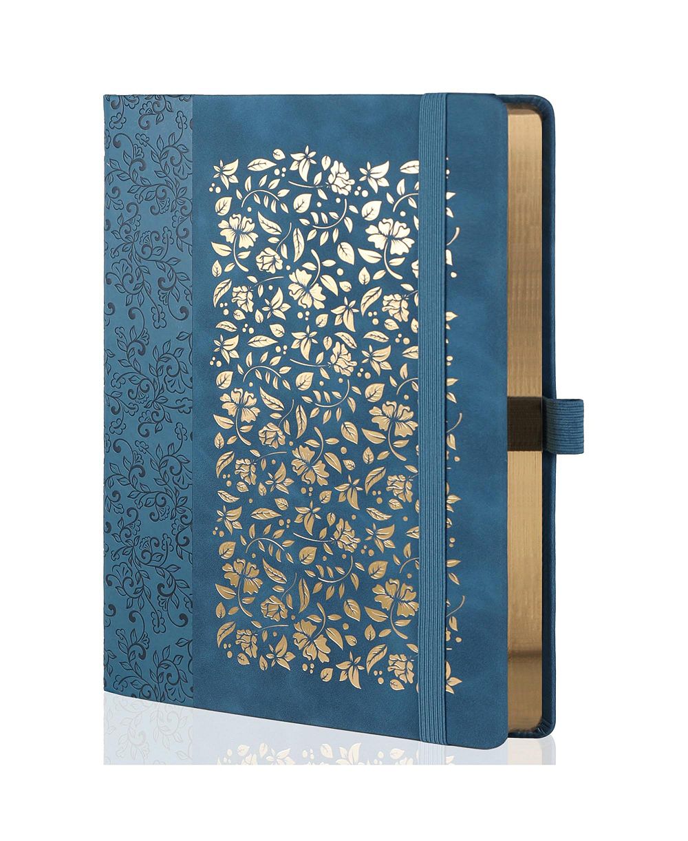 DANRONG B5 Lined Journal Hardcover 230 Numbered Pages College Ruled Thick Paper Writing Notebook