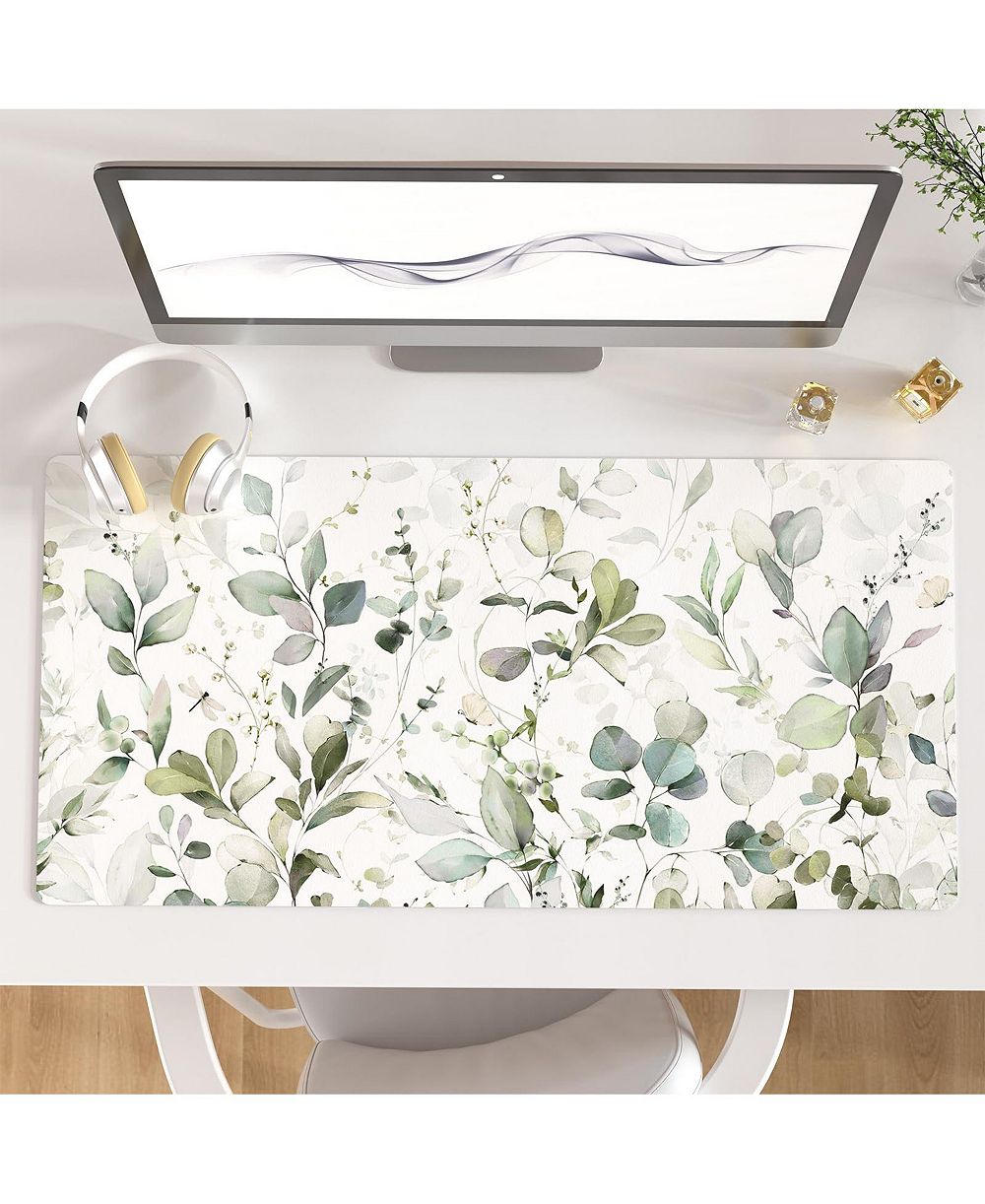 Lofree Peony Flower Extended Size Gaming Desk Mat