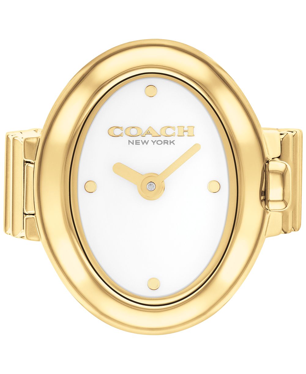 Женские часы Coach Sammy Quartz Gold Watch 18mm
