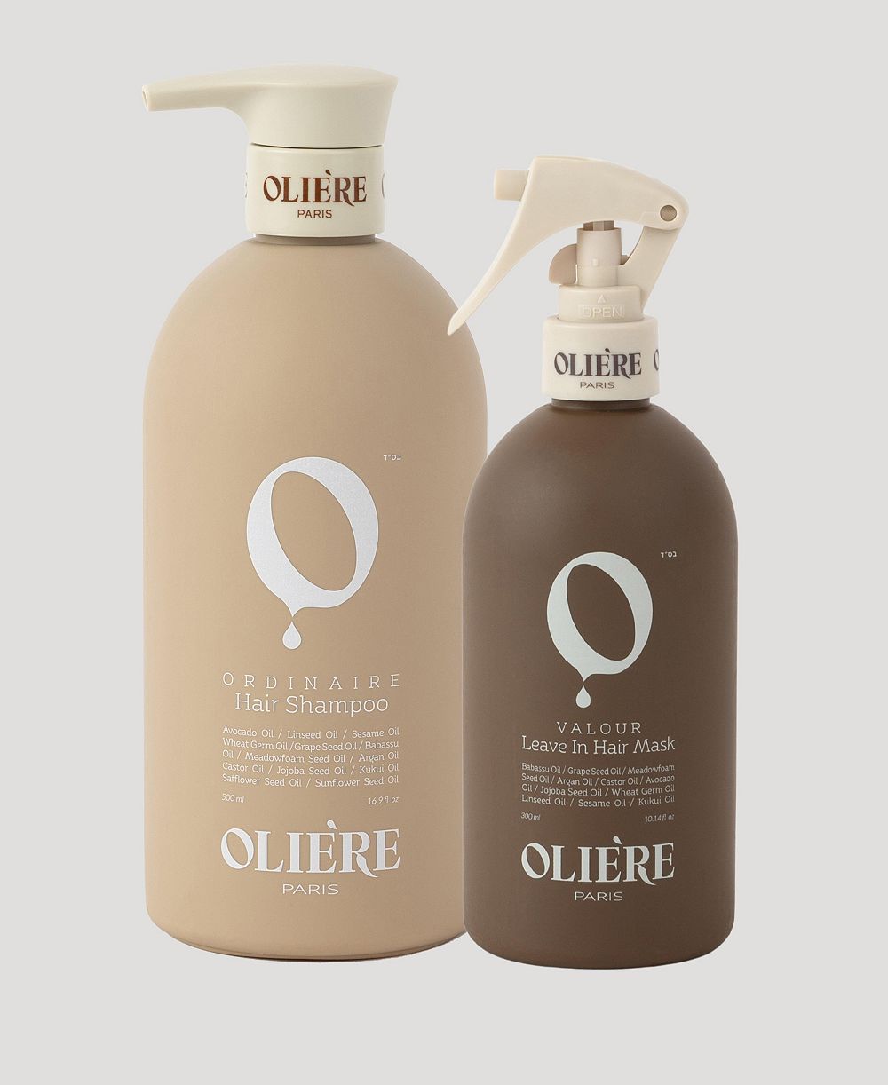 Oliere Paris набор для увлажнения и разглаживания кожи, Hydrate and Smooth Duo