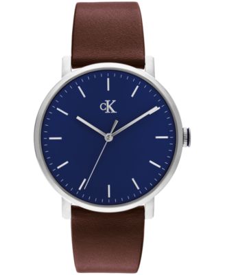 Calvin Klein мужской кварц кожа часы 40мм