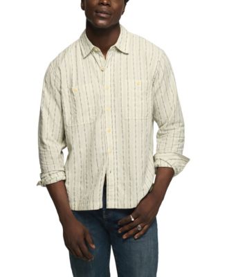Lucky Brand Men's Mason Western Long-Sleeve Striped Shirt