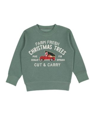 Sweet Wink Boys' 2T-20 Farm Fresh Christmas Tree Patch Holiday Graphic Sweatshirt