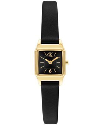 Calvin Klein Women's Quartz Soft Form Leather Watch 17.1mm